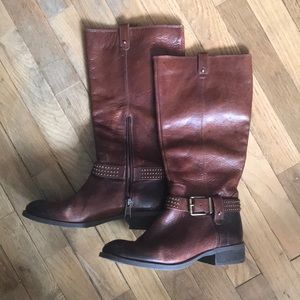Jessica Simpson Leather Riding Boot- Essence